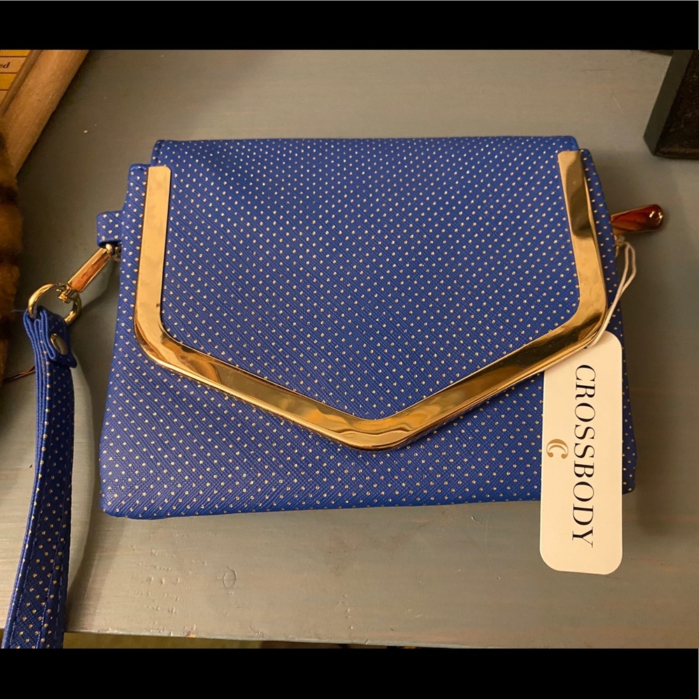 Charming Charlie’s polka-dot crossbody